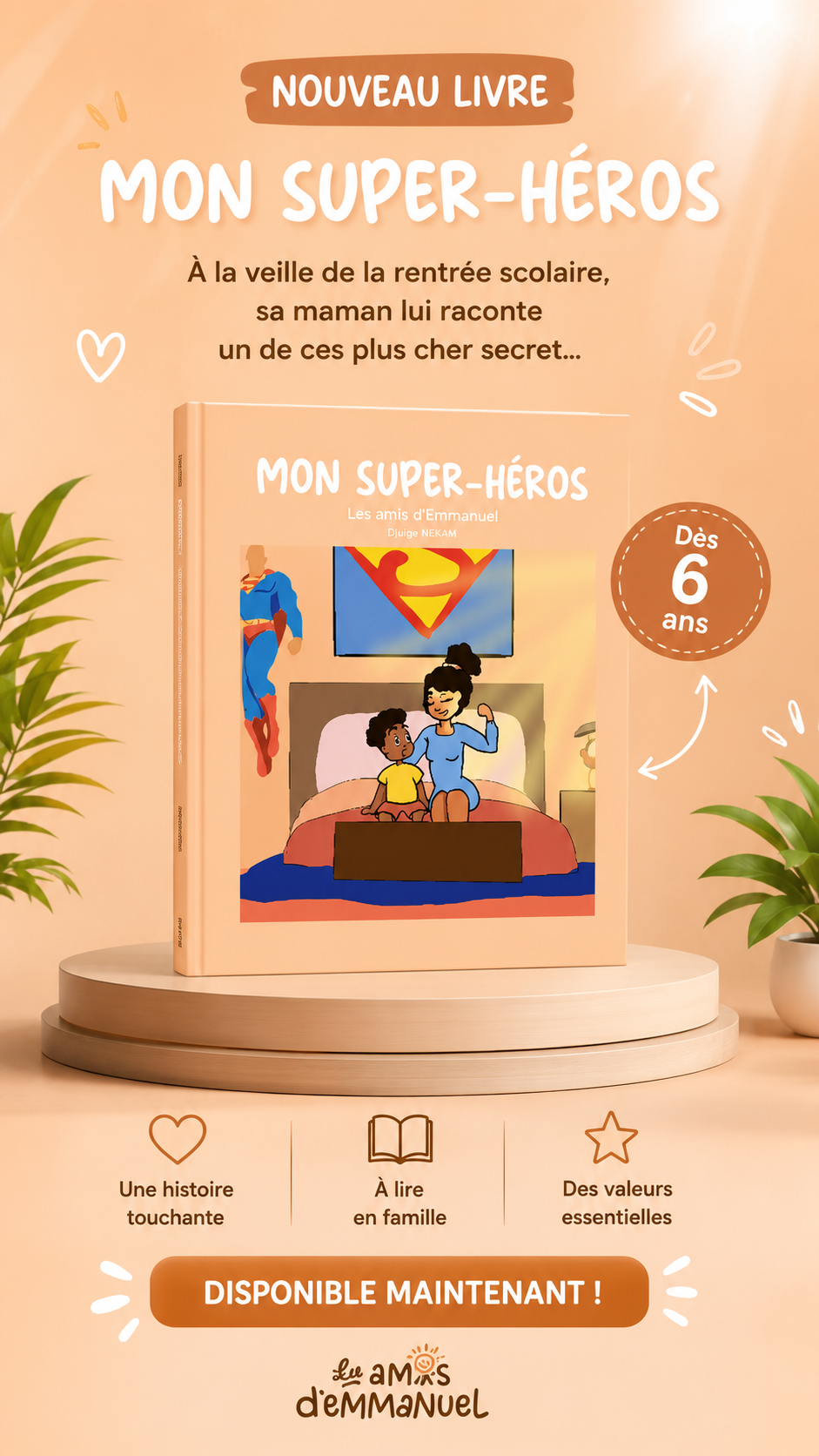 Héros – Livre chrétien illustré pour enfants | Précommande officielle